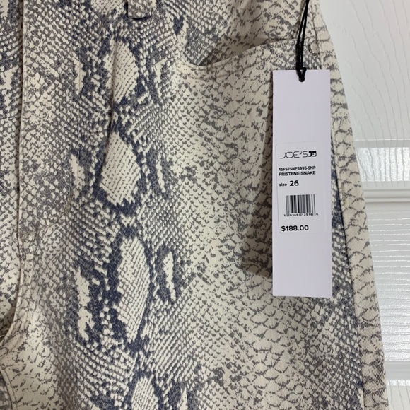 BRAND NEW Joe’s Snakeprint Jeans - Picture 4 of 4